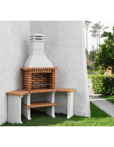 Barbecue Roma 2 side tables corner 2