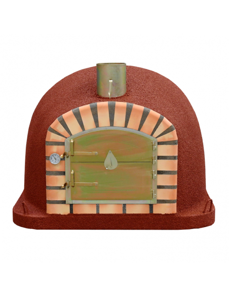 Horno VULCANO PLUS 100 BORDEAUX Movelar - 1