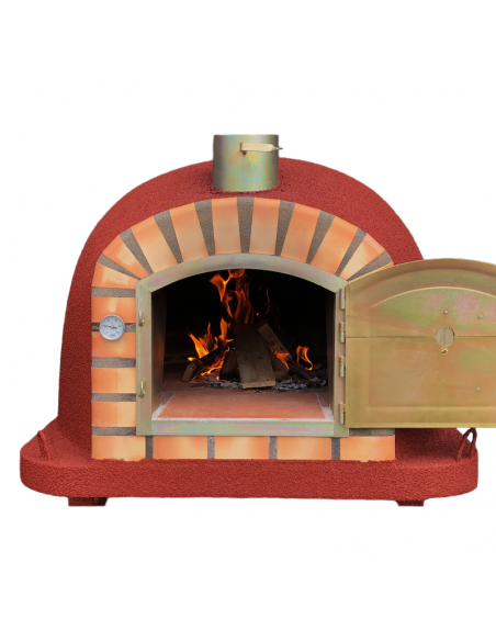 Horno VULCANO PLUS 100 BORDEAUX Movelar - 5