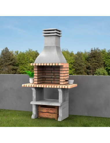 BARBECUE NÁPOLES XL WITH 2 MINI SIDE STANDS Movelar - 1 2