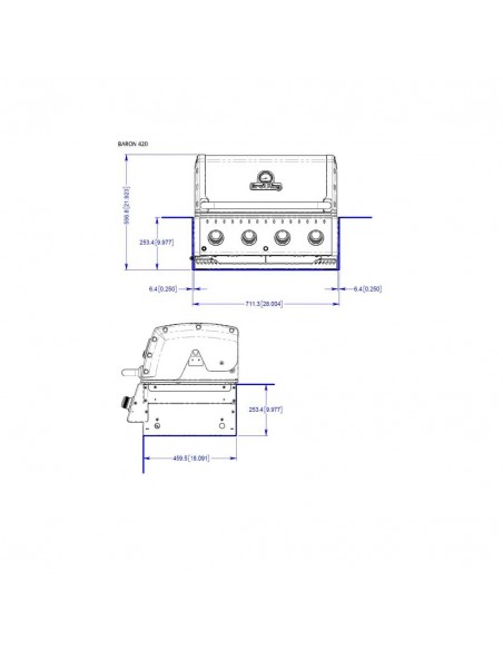 Broil King Baron 420 Integrado Broil King - 5