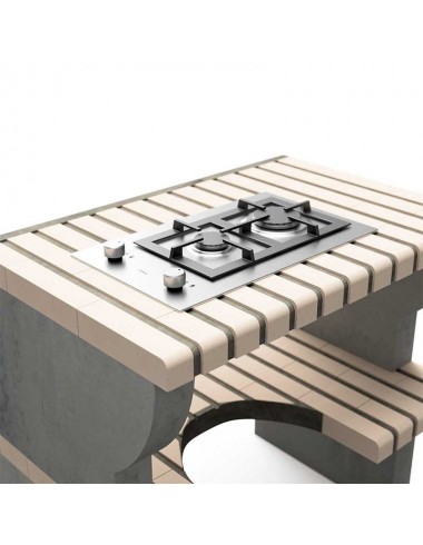 Stand Module BAILEN 2 Burners Gas Hob Movelar - 6 2