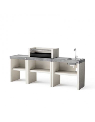 Cocina de exterior PLAN 1 PLUS P6 Tuozi - 1
