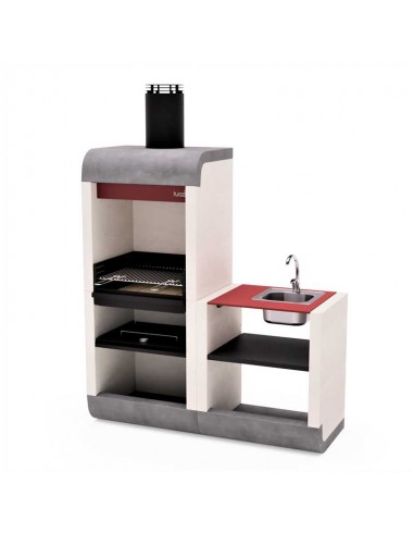 Cocina de exterior SUD PLUS MÓDULO Fregadero y grifo Tuozi - 1 2