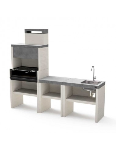 Cocina de exterior VENIT FLEX PLUS HOTTE P8 Tuozi - 3