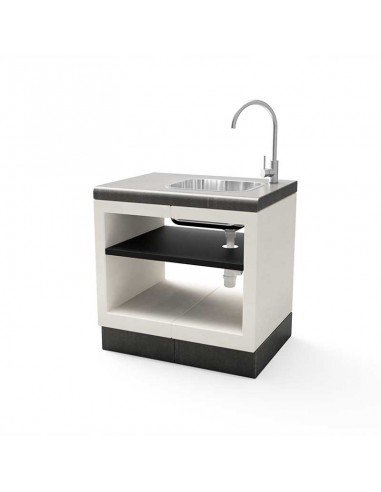 Module KITAWAY Évier et Robinet Inox Tuozi - 6