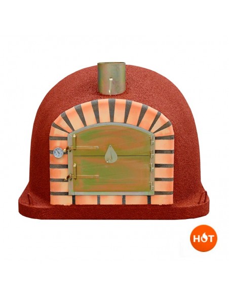 Horno VULCANO PLUS 100 BORDEAUX Movelar - 1